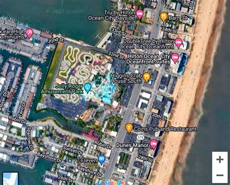 google maps ocean city md